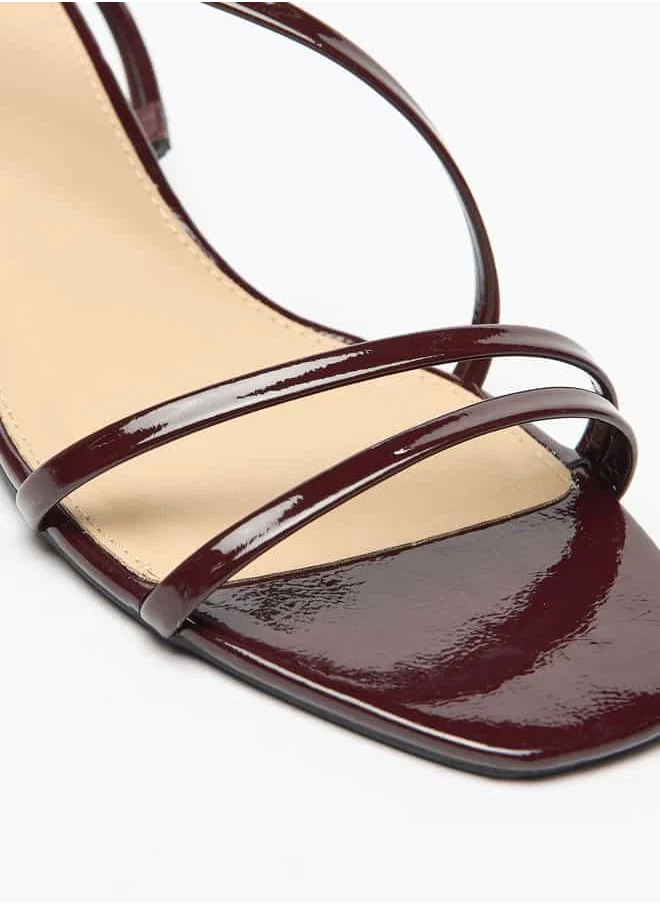 Flora Bella By Shoexpress Women Strappy Slip-On Sandals with Block Heels