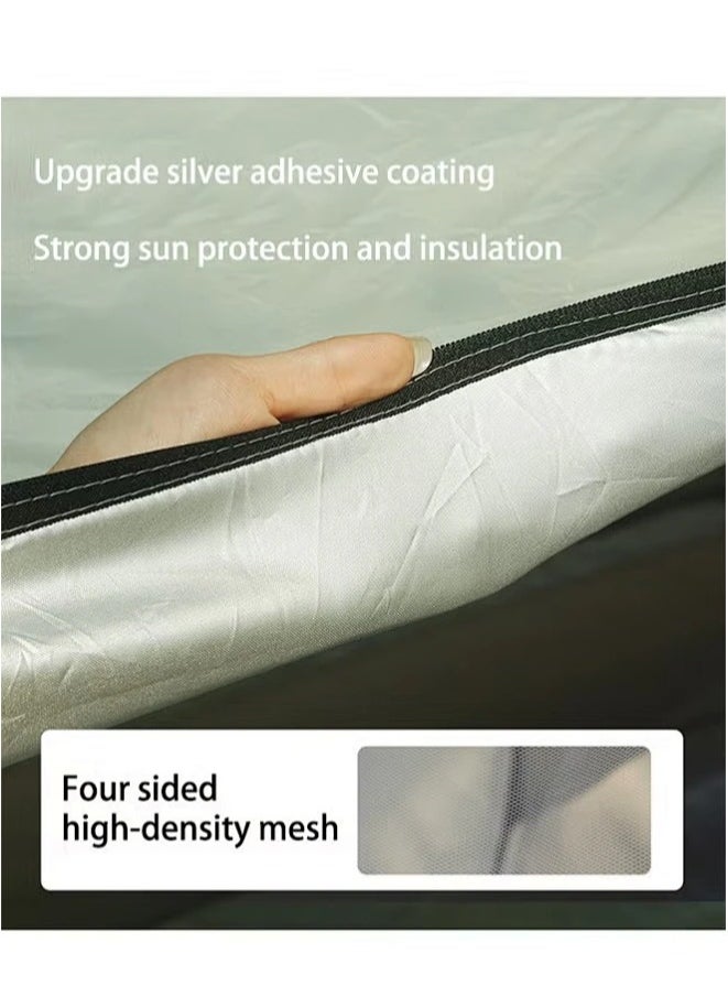 Snooe Double Camping Tent,Automatic Tent,Waterproof Breathable Removable Instant Tent,Quick Setup and Storage,Suitable for Beach/Camping/Family/Outdoor Family Tent  - Image 4