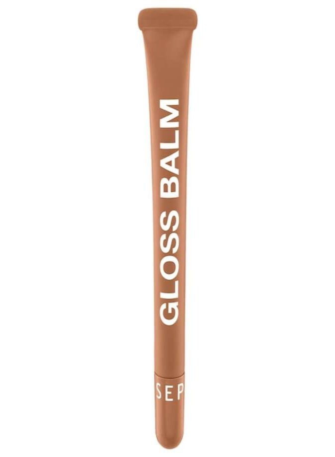 SEPHORA COLLECTION Gloss Balm Tinted Bouncy Lip Balm 8ml – 04 Caramel Suede, Hydrating Glossy Lip Balm for Soft, Plump Lips - Image 1