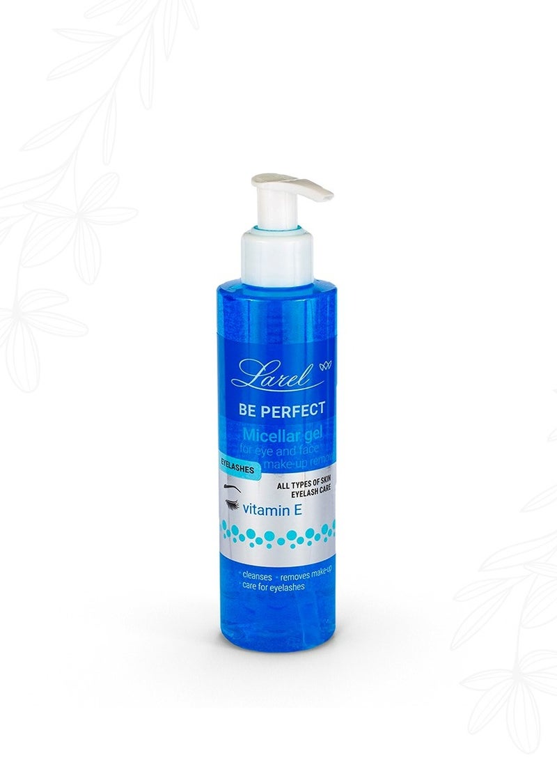 larel BE Perfect micellar gel for eye and face make-up removal (200 ml)