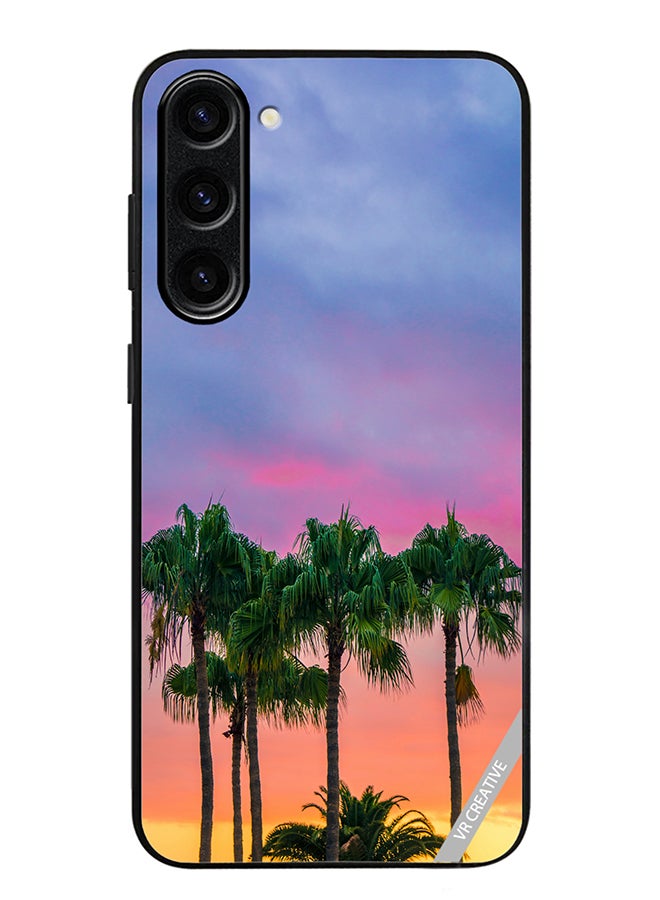 VR CREATIVE Protective Case Cover For Samsung Galaxy S24 Summer Eve Design Multicolour - Image 1