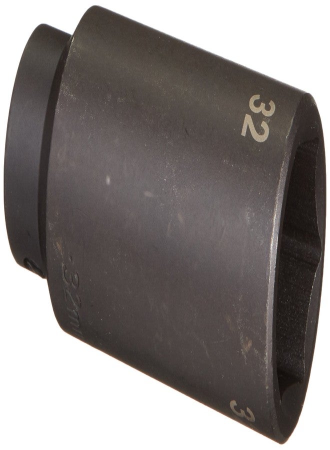 SK Tools USA 1/2" Drive, 32MM, 6 Point, Deep Impact Socket | 34282 - Image 1