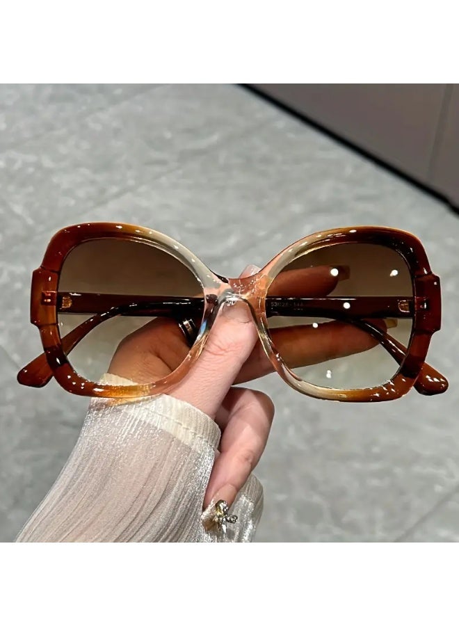 SCENT HOUSE Women's Fashion Sunglasses Large Frame Sunglasses Includes Eyeglass Case - Image 5