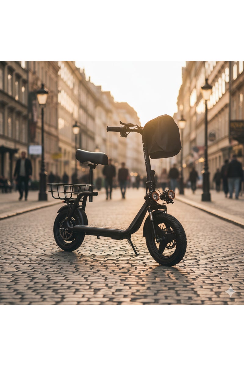 NIYAZI 14-Inch Black Abu Sala Scooter for Men - Image 3