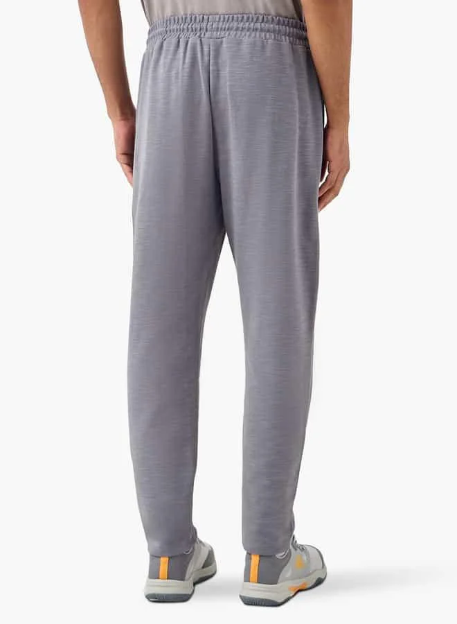 Kappa Kappa Embroidered Joggers with Drawstring Closure and Pockets