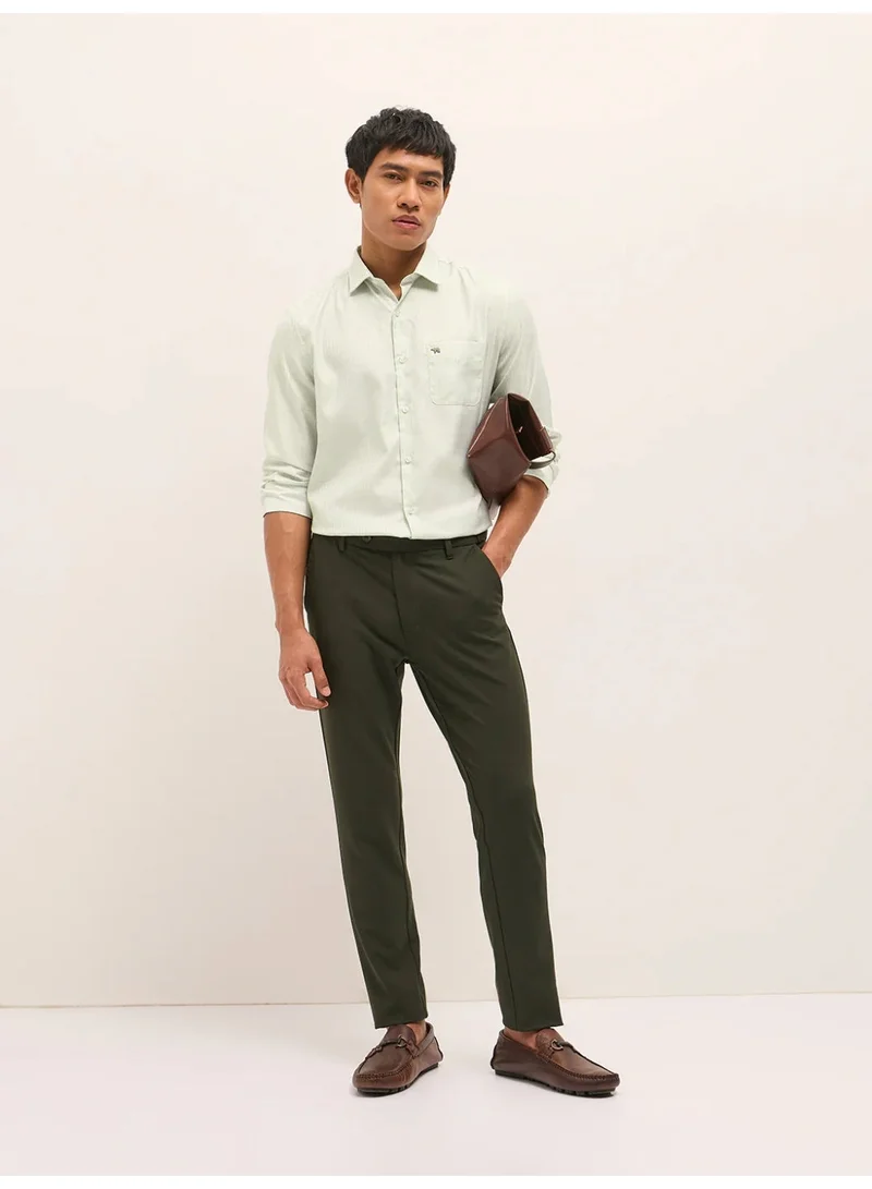 THE BEAR HOUSE Men’s Long Sleeve Shirt – Classic, Comfortable and Stylish Essential for Work, Travel or Casual Outings