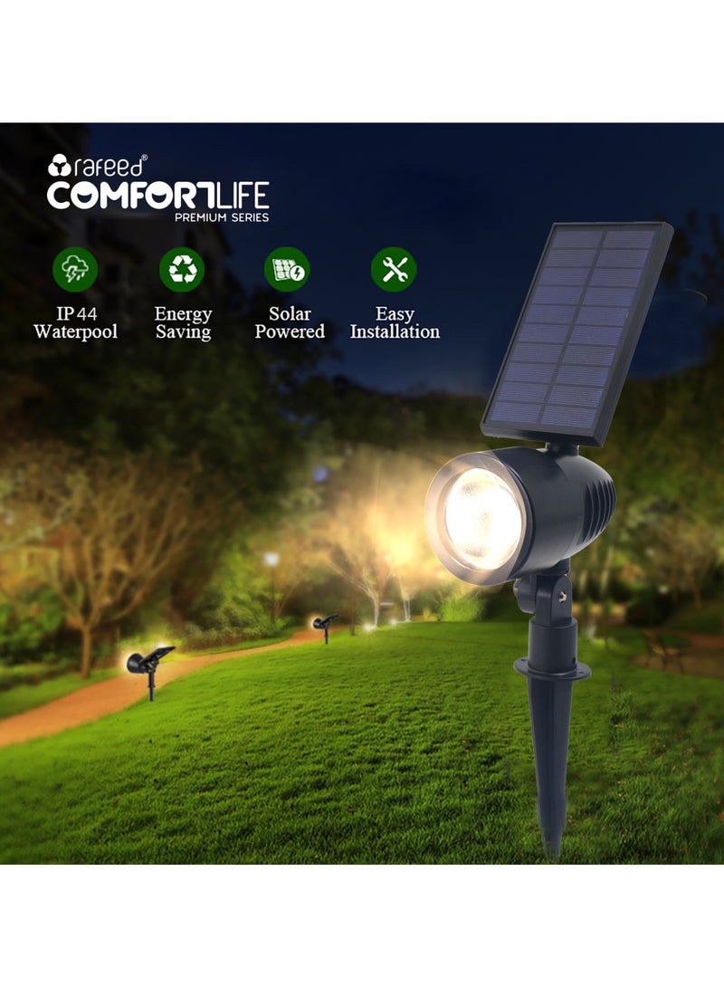 Rafeed Solar Pathway Lights Outdoor Yard Decoration Water Resistant Outdoor Solar Lights for Garden Landscape Path Yard Patio Driveway Walkway (ZR30423) - Image 3