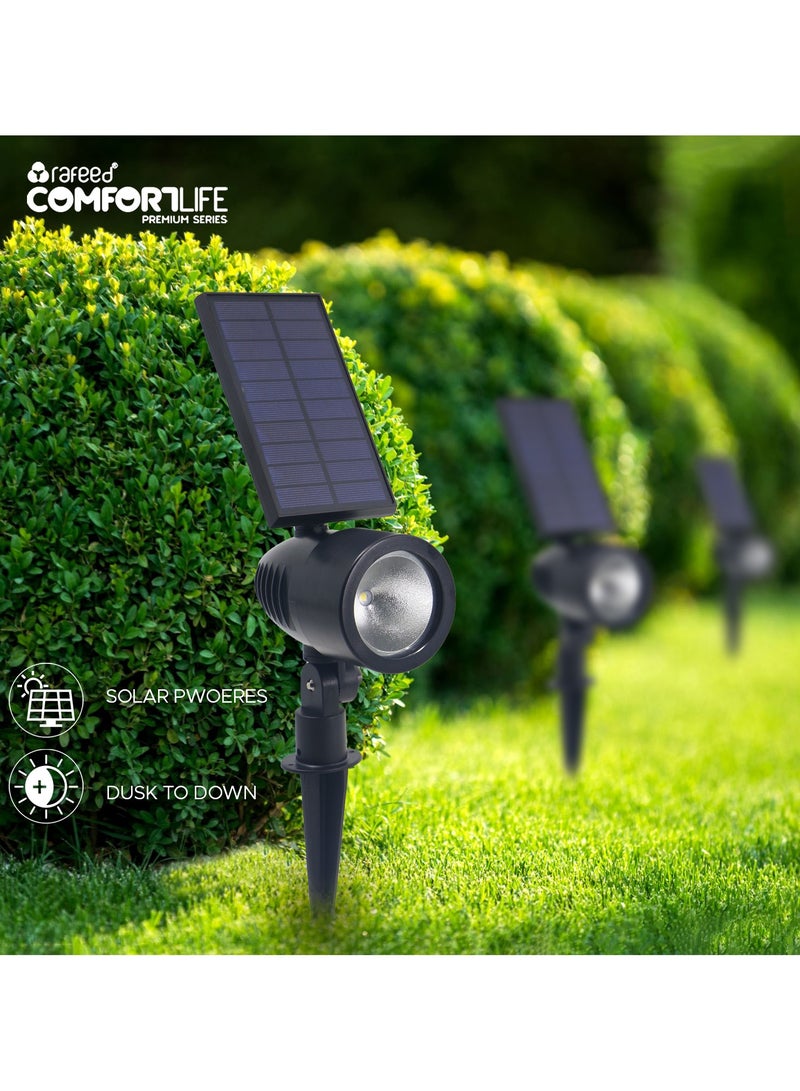 Rafeed Solar Pathway Lights Outdoor Yard Decoration Water Resistant Outdoor Solar Lights for Garden Landscape Path Yard Patio Driveway Walkway (ZR30423) - Image 5