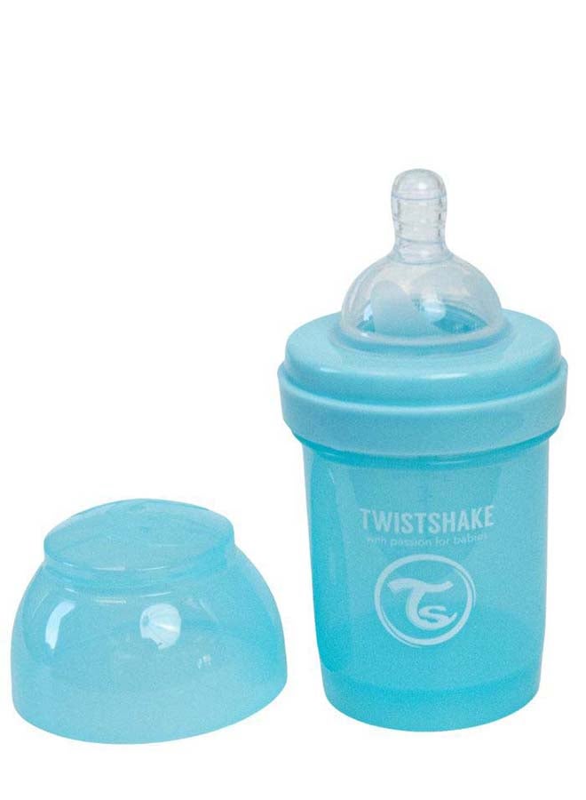 TWISTSHAKE زجاجة توستشيك المضادة للمغص 125 مل أزرق باهت - Image 1