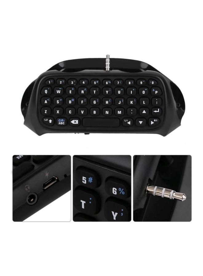 Wireless Gaming Keyboard For PlayStation 4 Controller