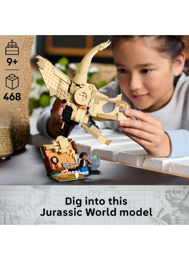 LEGO Jurassic World Dinosaur Fossils: Triceratops Skull 76969 (468) Pieces  - Image 3