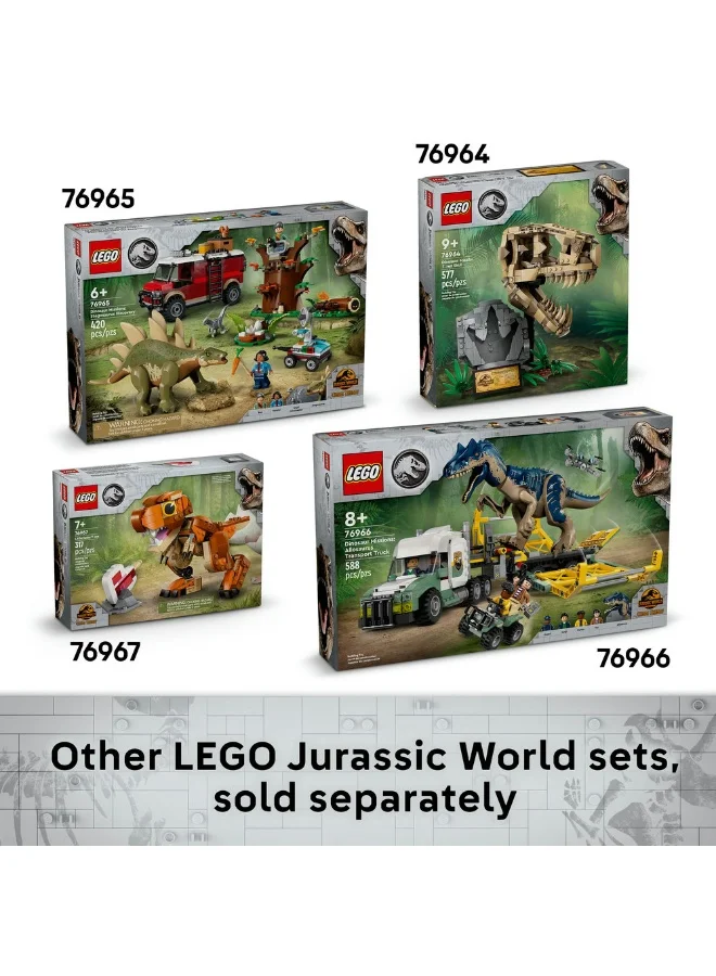 LEGO Jurassic World Dinosaur Fossils: Triceratops Skull 76969 (468) Pieces