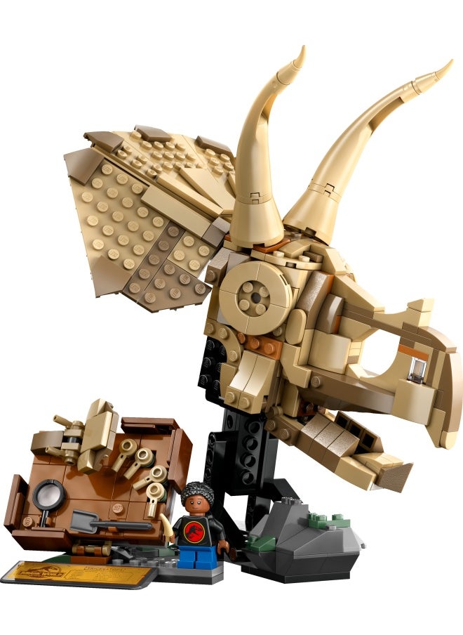 LEGO - Jurassic World Dinosaur Fossils: Triceratops Skull 76969 (468) Pieces - Image 1