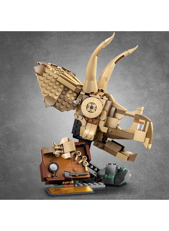LEGO - Jurassic World Dinosaur Fossils: Triceratops Skull 76969 (468) Pieces - Image 1