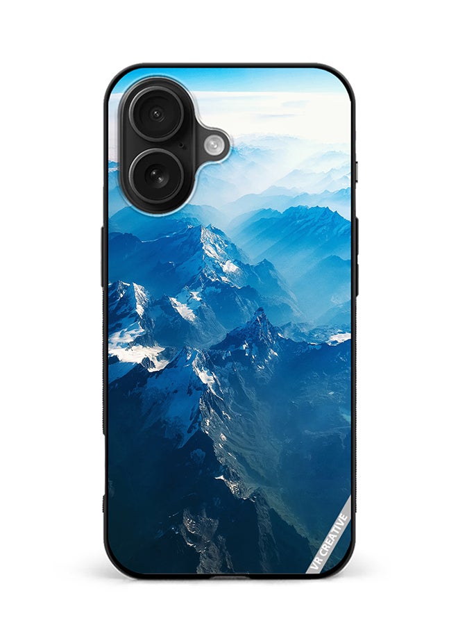 VR CREATIVE Protective Case Cover For Apple iPhone 16 Everest Design Multicolour