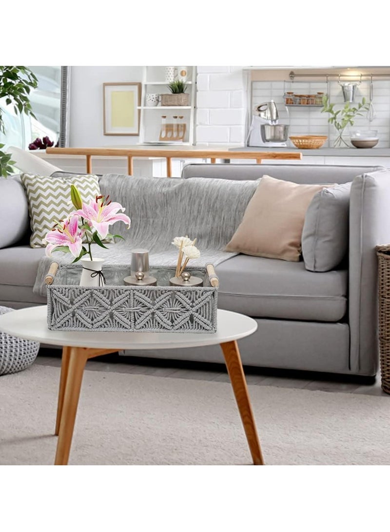 انتيكيانو علب تخزين مكرمية - Image 3