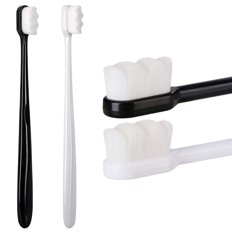 Newvent® Micro Nano 10000 Ultra Soft Tooth Cleaning Brush - 2Pcs - Image 1