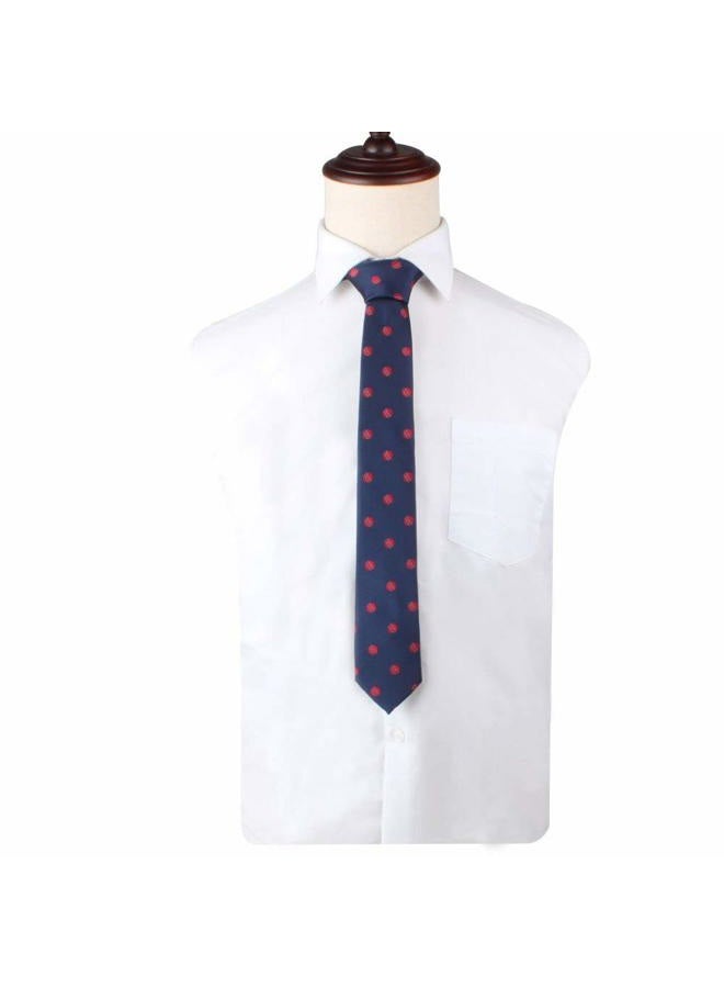 AUSCUFFLINKS Sports & Speciality Ties | Neckties for Men | Woven Skinny Neck Ties | Present for Work Colleague | Bday Gift for Guys, Cricket - Image 5