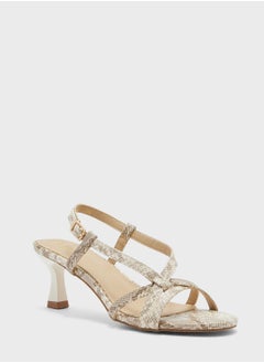 ELLA Front Cross Strap Slingback Sandal  - Image 2