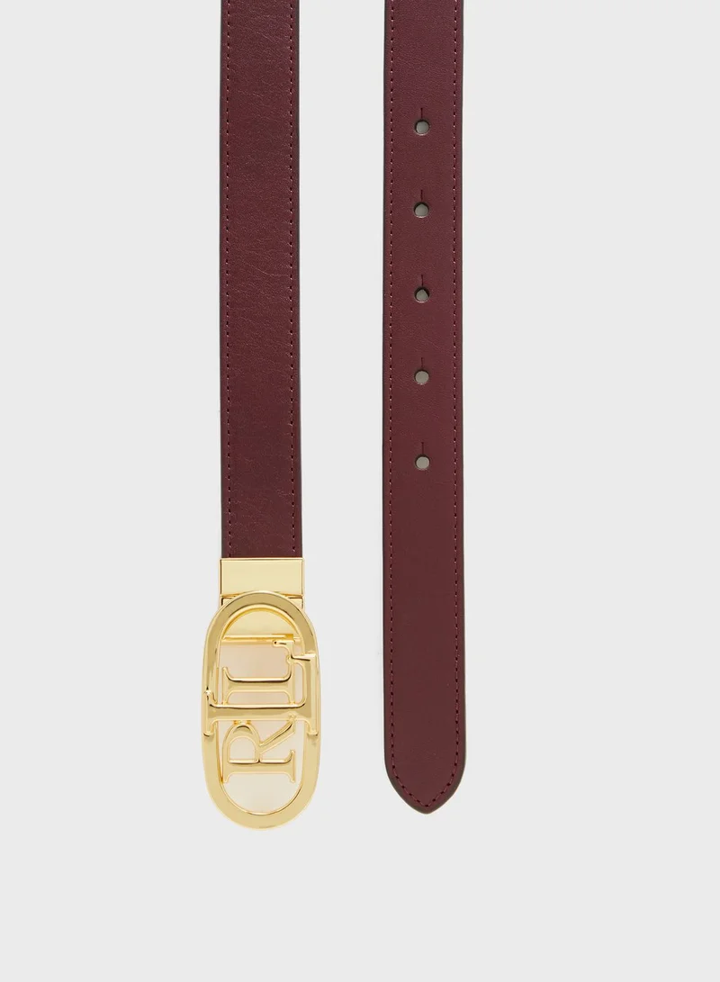Lauren Ralph Lauren Oval Reversible Belt