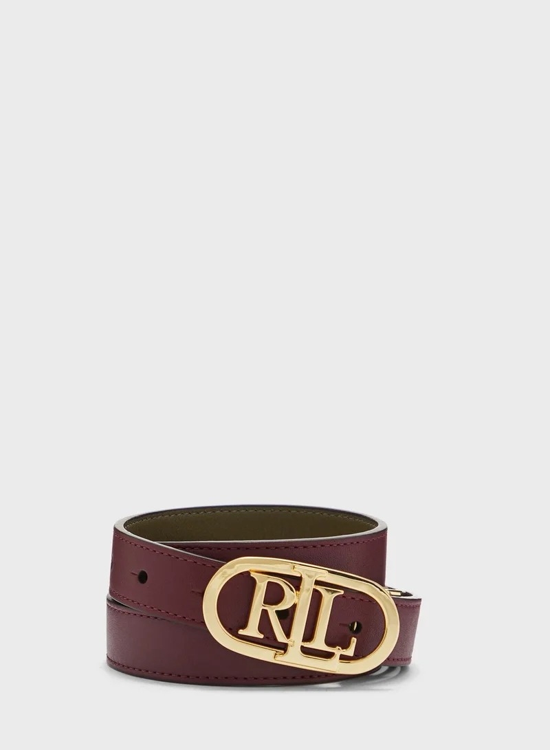 Lauren Ralph Lauren Oval Reversible Belt