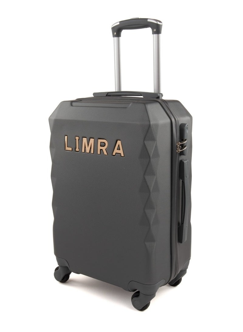 LIMRA Hardside 6 Piece Luggage Trolley Set D-Grey - Image 2