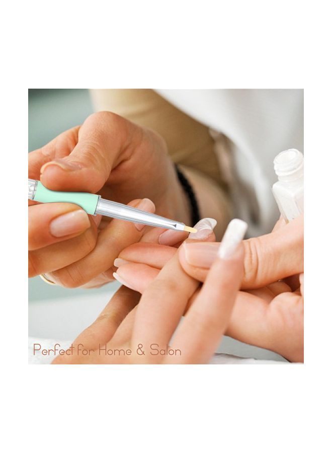 NIBEMINENT 10-Piece Acrylic Nail Brush Set multicolour - Image 4