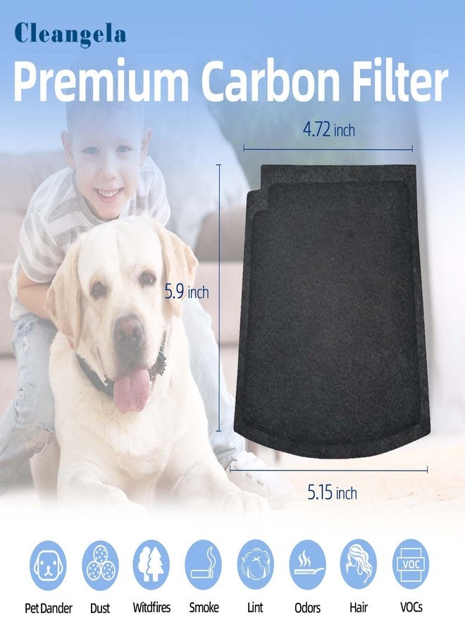 Cleangela True Air Replacement Filters Compatible with Hamilton Beach TrueAir Purifier Odor Eliminators - 04383 04384 04530G 04530GM 04531GM 04532GM - Image 5