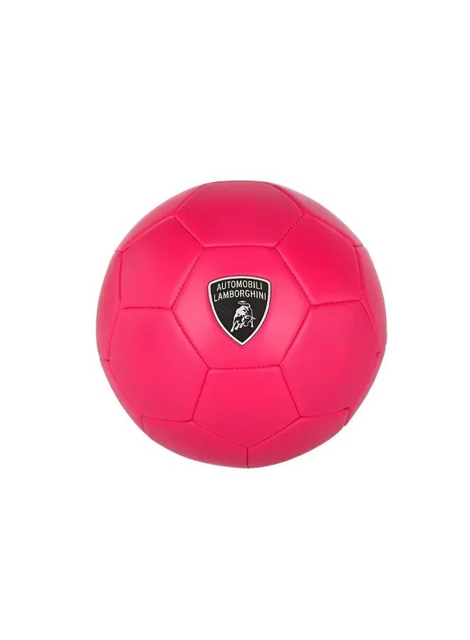 Lamborghini Sewing Soccer Ball (Size 5, Pink)