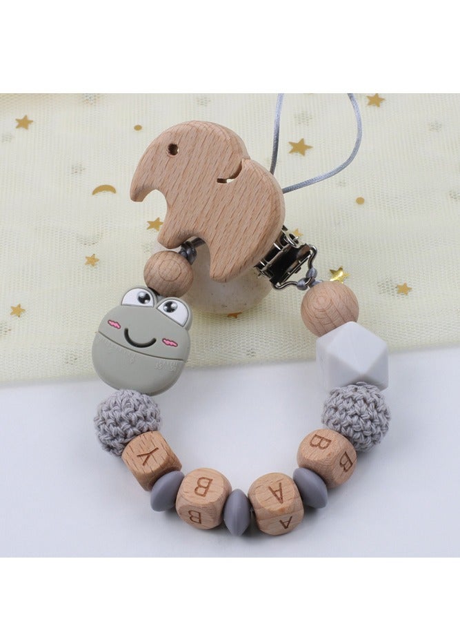 شاربدو التسنين هوة كليب مع حامل سلسلة للطفل - Image 3