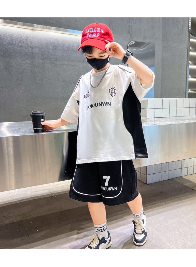KUYING New Children's Basketball Suit Set  - Image 1