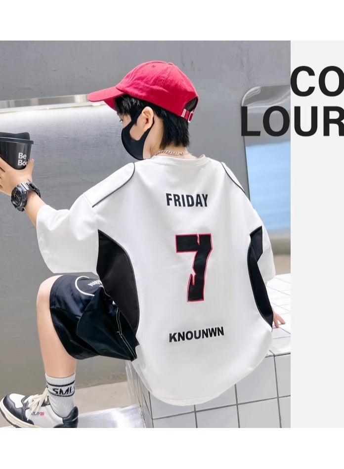 KUYING New Children's Basketball Suit Set  - Image 4
