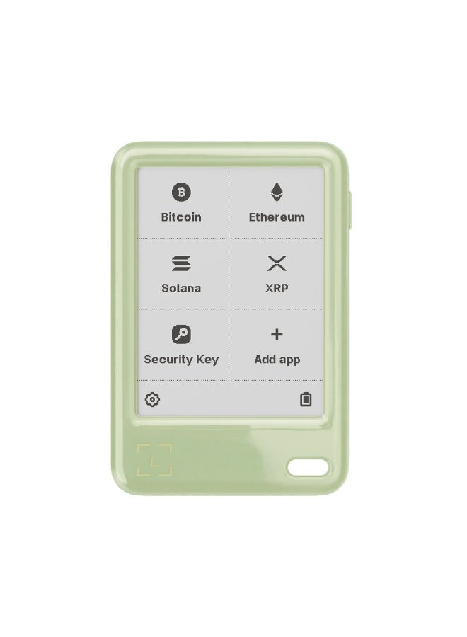 Ledger Nano Gen5 with Recovery Key | Secure Hardware Wallet with 2.8" Touchscreen | Easy Backup & Recovery | Bluetooth & USB-C, Andorid & iOS | Protect Your Crypto & NFTs Anywhere - Matcha Green - Image 1