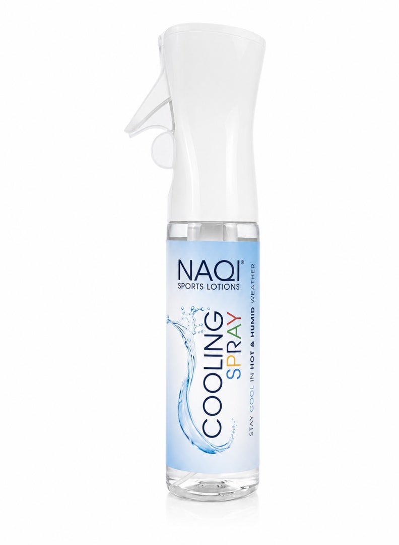 NAQI Cooling Spray 300ml | Instant Cooling Spray for Skin & Sportswear | Cooling Mist for Hot Weather, Exercise & Outdoor Activities | Fast Cooling Relief - Image 1