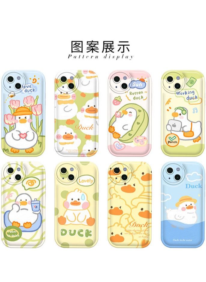 Loquat Cartoon Lemon Tea Air Cushion Soft Shell Apple Phone Case - Image 2