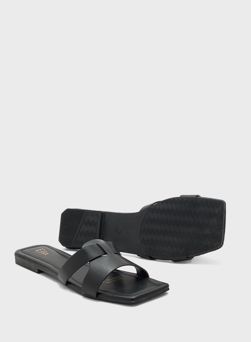 ELLA Ladies Flat Sandal  - Image 3