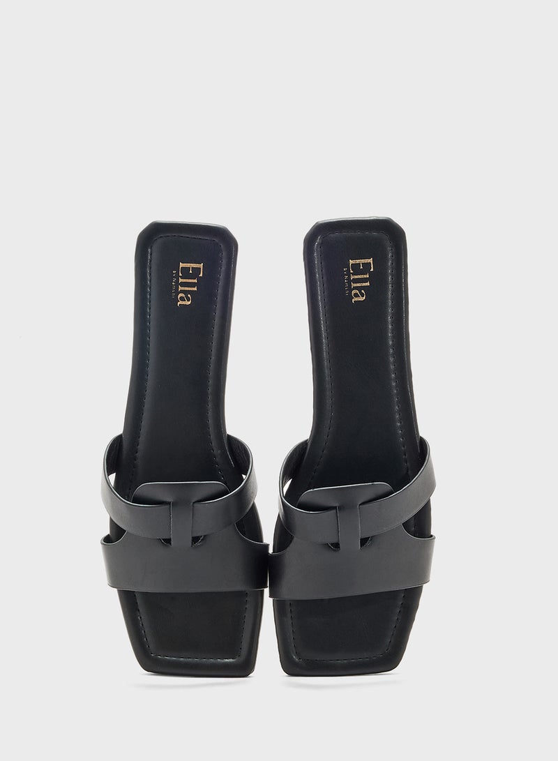 ELLA Ladies Flat Sandal  - Image 4