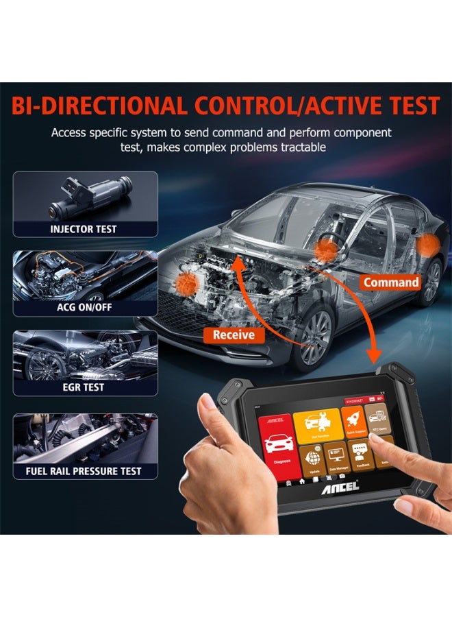 Ancel V6PRO Automotive Full System Tester OBDII Diagnostic Tool Automotive Decoder Maintenance Reset Instrument - Image 3