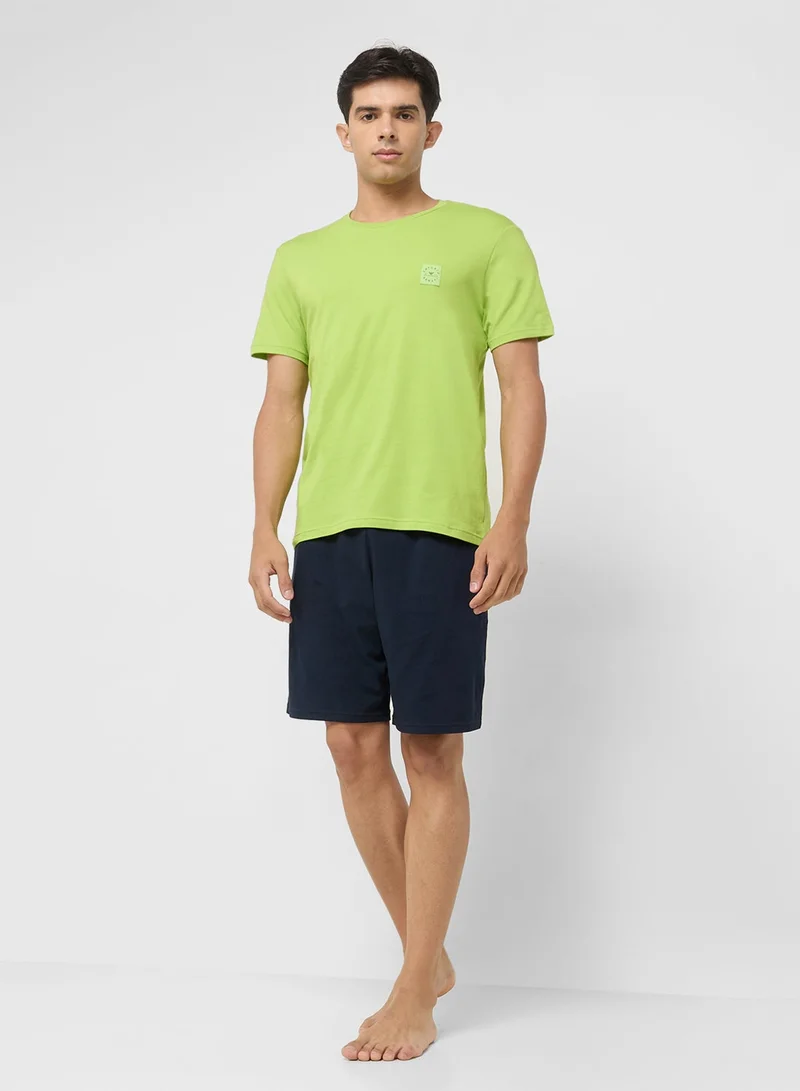 EMPORIO ARMANI  2 Pack Of Logo Crew Neck T-Shirt for Men | Best Price UAE