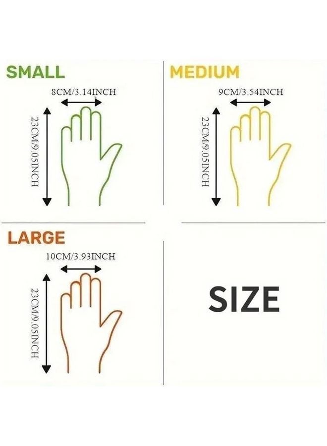 200pcs Disposable TPE Gloves Size S Powder Free Latex Free for Kitchen Bathroom Cleaning - Image 4