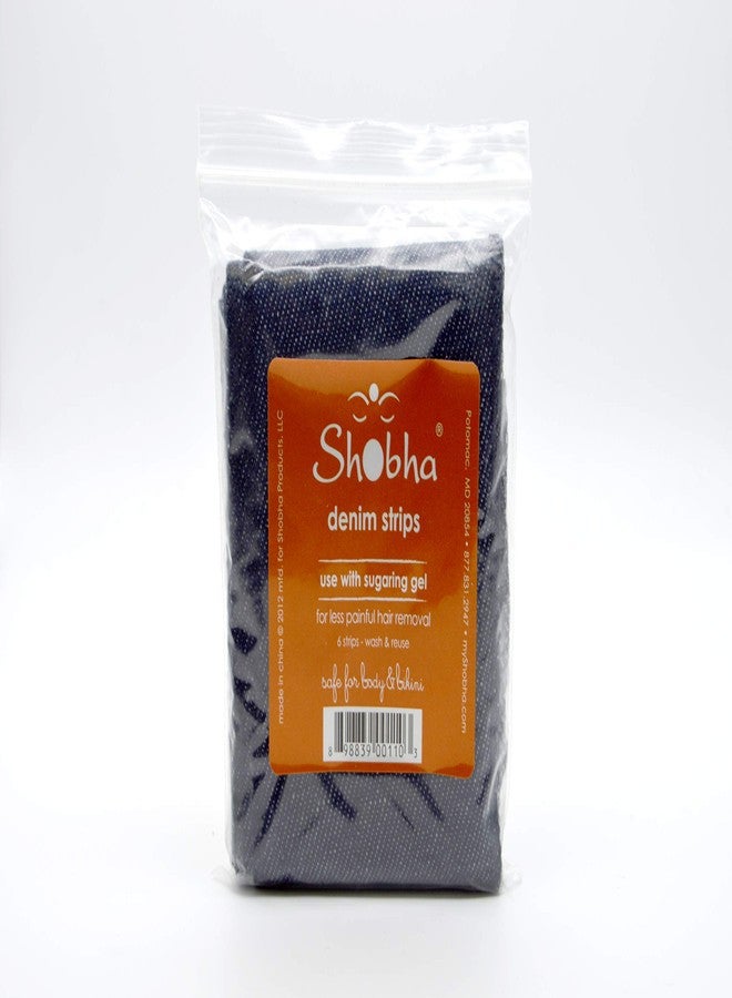 Shobha Sugaring Kit – Professional Salon Formula Hair Removal Kit – Sugaring Wax, Reusable Denim Strips & Plastic Reusable Spatulas – Gentle Waxing Alternative - Image 3