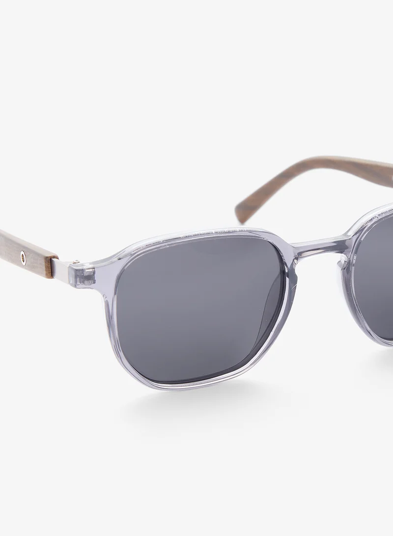 سفنتي فايف Polarized Lens Square Aviatoe Sunglasses