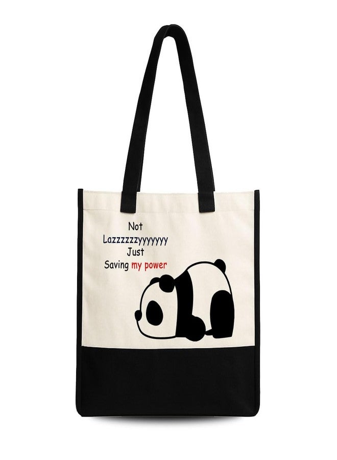 TrendoPrint Eco-Friendly Jute Tote Bag for Women | Reusable Shopping Bag with Sturdy Handles | Large Capacity Multipurpose Handbag for Grocery, Office, Travel & Daily Use (JB57) - Image 2