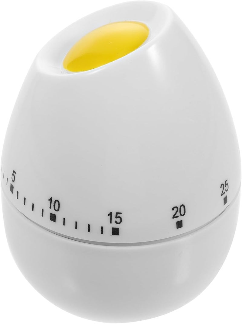 Garneck Mechanical Egg Shaped Cooking Timer 60-Minute Wind-up Kitchen Timer Loud Alarm for Cooking and Baking and Study Use - Image 1