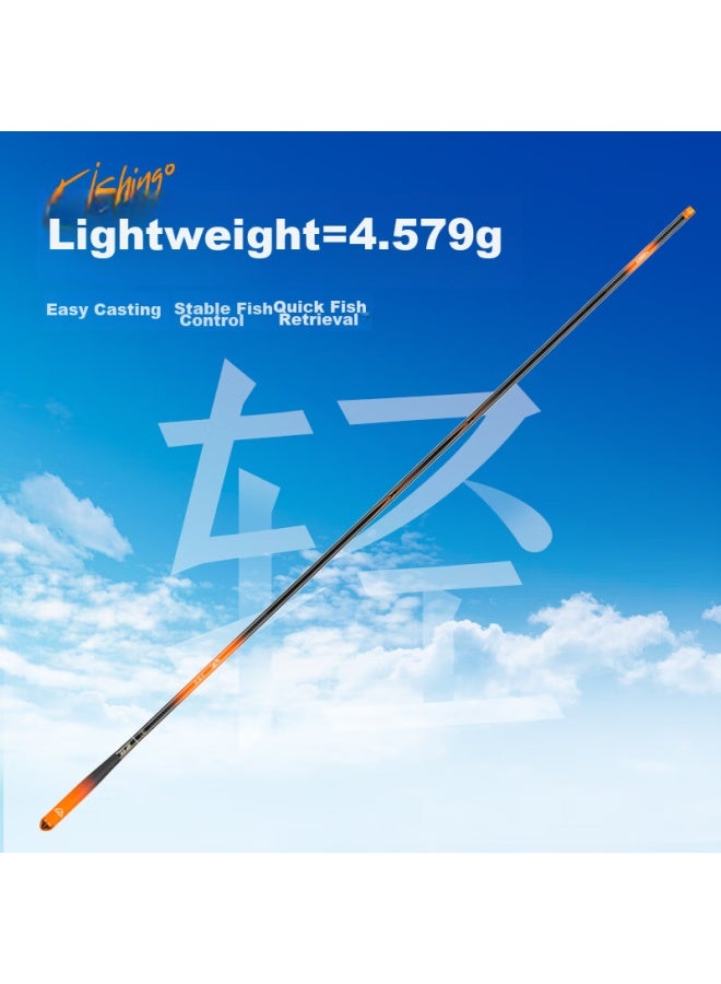 Jiadiaoni Fomo Xiaogang Douyu Fishing Rod, 2026 New Model Crucian Carp Rod, Black Pit Fishing Rod, Handheld Fishing Pole, Wild Fishing Rod, 4.5m - Image 3