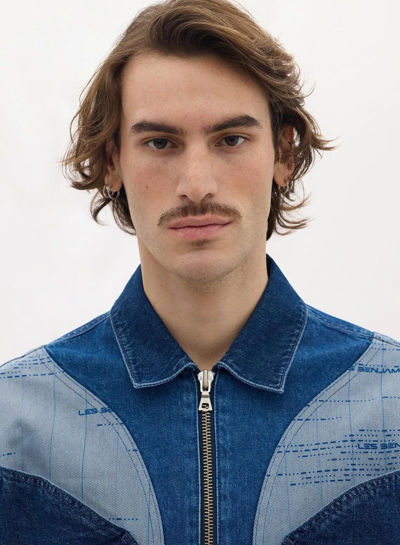 LES BENJAMINS  DENIM JACKET 001 for Men | Best Price UAE