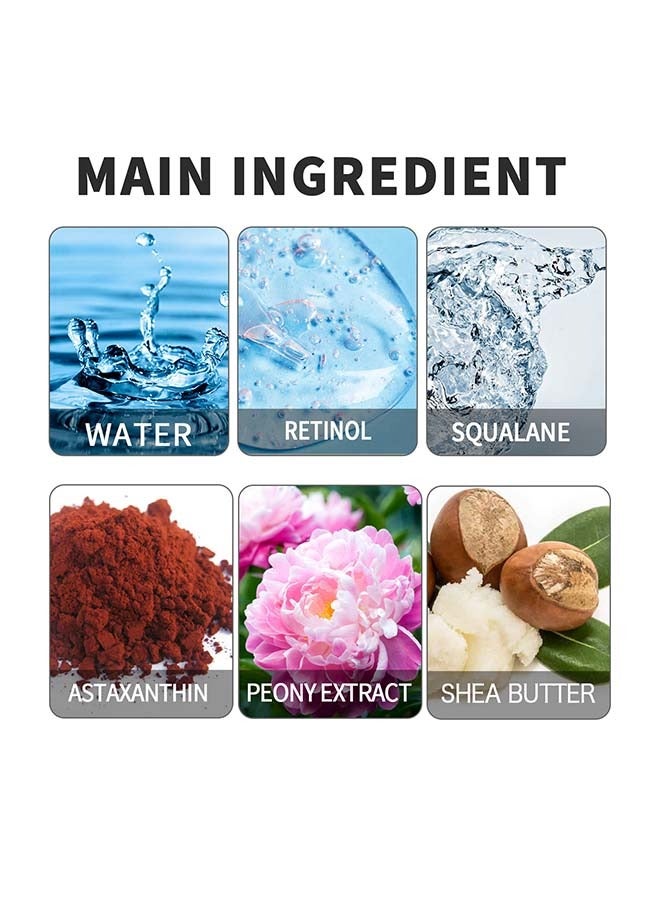 EELHOE Retinol Eye Cream Dark Circles Fade Fine Lines Remove Eye Bags Anti-Wrinkle Anti-Aging Firming Brighten Skin - Image 4