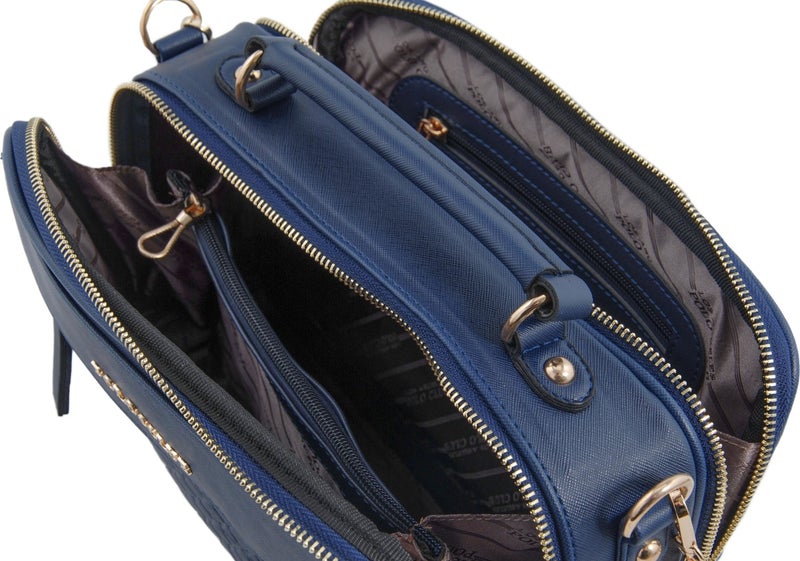 Los Angeles Polo Club 6341 Long Strap Women's Bag Navy Blue  - Image 5