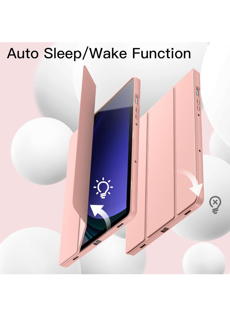 Rock Pow - Slim Case for Samsung Galaxy Tab S10 FE 10.9 inch 2025/S9 FE 5G 10.9 Inch/Galaxy Tab S9 11 Inch 2023 with S Pen Holder, Ultra Thin Lightweight Tri-Fold Stand Cover with Auto Wake/Sleep - Image 1