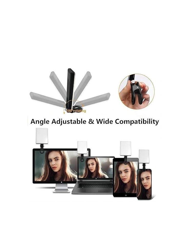 Cool Baby COOLBABY Cell Phone Selfie Light 60 LEDs Mobile Phone Light with Rechargeable Clip and Adjustable 3 Light Modes 2000mAh Video Light  - Image 5